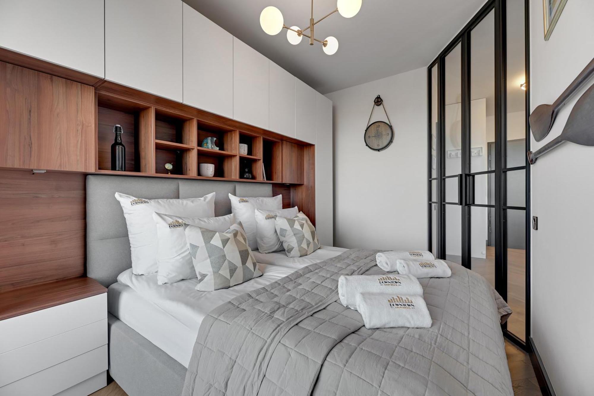 Chlebova - Riverside View Terrace, Free Parking, Gym & Kidsplay By Downtown Apartments Gdansk Exterior photo